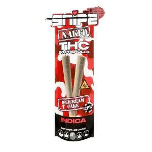 Snipe THCP Naked Prerolls 2G - 2CT - Ice Cream Cake/Indica