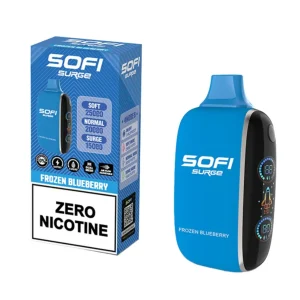 Sofi Surge Zero Nicotine 25000 Puff Disposable - Frozen Blueberry