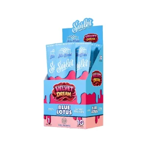 Sorbet Blue Lotus Prerolls 1G-1CT - Velvet Dream