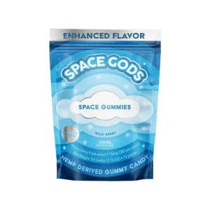 Space Gods D9/CBD Space Gummies 300MG - Wild Berry