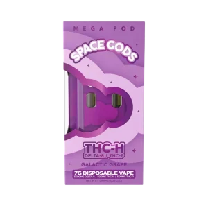 Space Gods Mega Pod THC-H/D8-THC-P Disposable - 7G