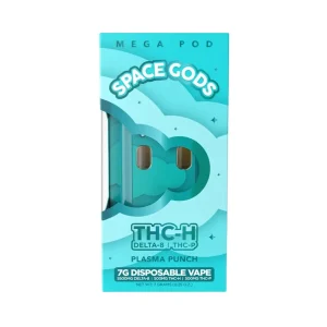 Space Gods Mega Pod THC-H/D8-THC-P Disposable - 7G - Plasma Punch- Sativa