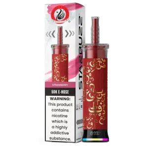 Starbuzz E Hose 50K Puff Disposable - Strawberry