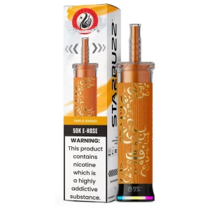 Starbuzz E Hose 50K Puff Disposable - Triple Mango