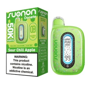 Suonon Donete 50K Puff Disposable - Sour Chill Apple