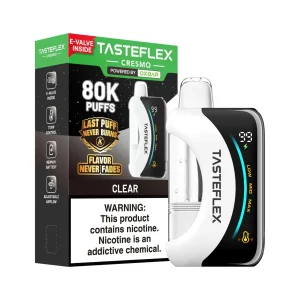 TasteFlex Cresmo 80K Puff Disposable - Clear