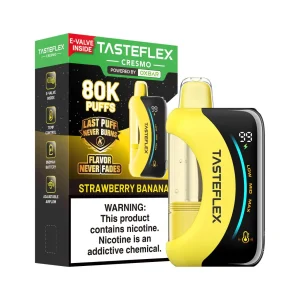 TasteFlex Cresmo 80K Puff Disposable - Strawberry Banana