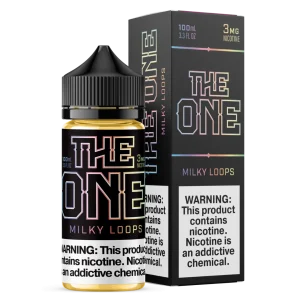 The One Milky Loops 100ml E-Juice
