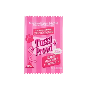 Tussi Prowl Euphoria Extra Strength Blend Gummies 4000MG -20CT Strawberry