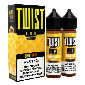 Twist E-Liquids Banana Amber 120ml E-Juice
