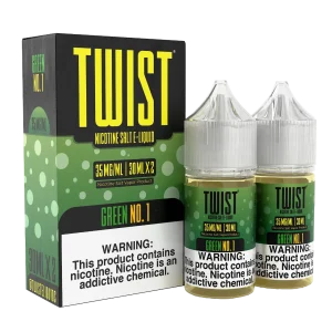 Twist E-Liquids Green No.1 60ml Salt E-Juice