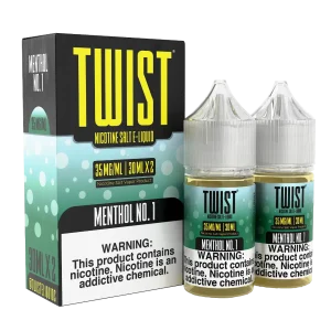 Twist E-Liquids Menthol No.1 60ml Salt E-Juice