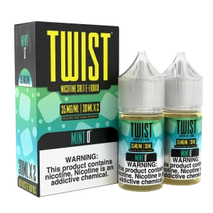 Twist E-Liquids Mint No.0 60ml Salt E-Juice