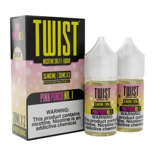 Twist E-Liquids Pink Punch No.1 60ml Salt E-Juice