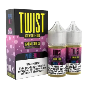 Twist E-Liquids Purple No.1 60ml Salt E-Juice