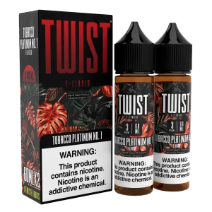 Twist E-Liquids Tobacco Platinum No.1 120ml E-Juice