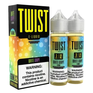 Twist E-Liquids White Grape 120ml E-Juice