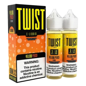 Twist E-Liquids Yellow Peach 120ml E-Juice