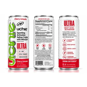 Uchie Ultra Seltzer 150MG-1CT - Cherry Limeade