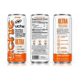 Uchie Ultra Seltzer 150MG-1CT - Orange