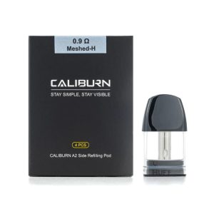 Uwell Caliburn A2 Replacement Pod Cartridge - 4PK - 0.9 OHMS