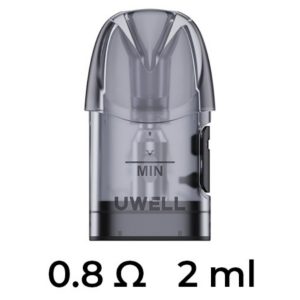 Uwell Caliburn A3S Replacement Pod Cartridge - 4PK - 0.8 OHMS