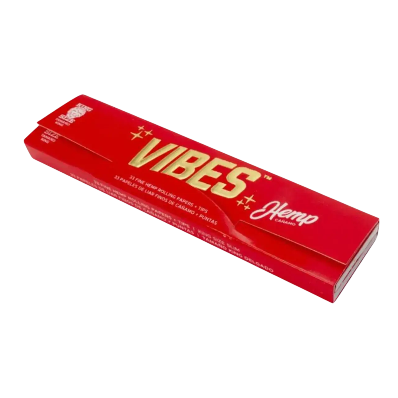 VIBES PAPERS KING SIZE W/TIPS 1PK-33CT