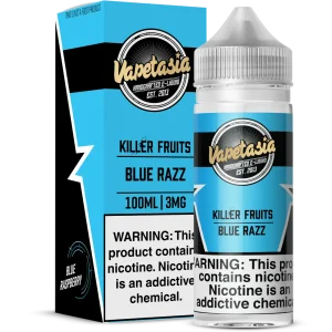 Vapetasia Killer Fruits Blue Razz 100ml Synthetic Nicotine E-Juice