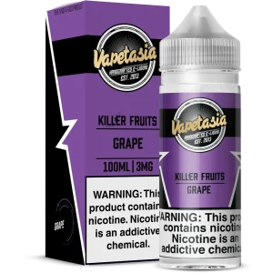 Vapetasia Killer Fruits Grape 100ml Synthetic Nicotine E-Juice