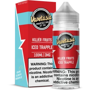 Vapetasia Killer Fruits Iced Trapple 100ml Synthetic Nicotine E-Juice