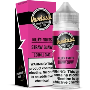 Vapetasia Killer Fruits Straw Guaw 100ml Synthetic Nicotine E-Juice