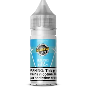 Vapetasia Salts Killer  Fruits Iced Blue Razz 30ml Synthetic Nicotine E-Juice