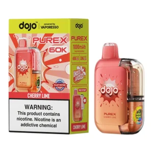 Vaporesso DOJO PUREX 60K Puff Disposable - Cherry Lime