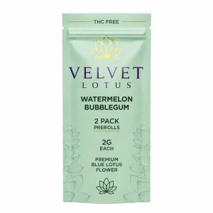 Velvet Lotus Blue Lotus Prerolls 4G-2CT - Watermelon Bubblegum