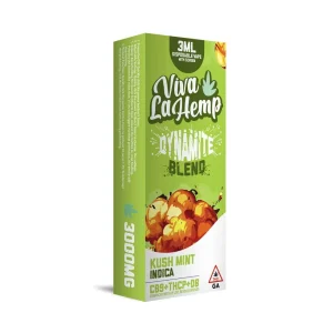 Viva La Hemp Dynamite Blend Disposable W/Screen 3ML - Kush Mint/Indica