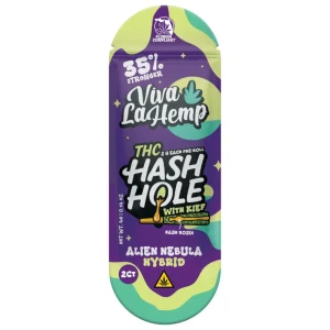 Viva La Hemp Kief Hash Hole PreRolls 2G 1PK-2CT - Alien Nebula/Hybrid