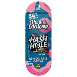 Viva La Hemp Kief Hash Hole PreRolls 2G 1PK-2CT - Astroid Haze/Sativa