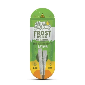 Viva La Hemp THC Frost Pre-Rolls 4.5G 1PK- 2CT - Ice Ice Herb-Y/Sativa