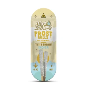 Viva La Hemp THC Frost Pre-Rolls 4.5G 1PK- 2CT - Yeti's Breath /Indica
