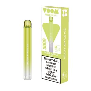 Voom Mesh 3000 Puff Disposable - Sour Apple Ice