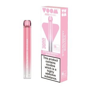 Voom Mesh 3000 Puff Disposable - Strawberry Banana