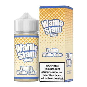 Waffle Slam Vanilla Waffle Cake 100ml E-Juice