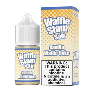 Waffle Slam Vanilla Waffle Cake Salt 30ml E-Juice