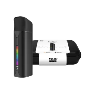 Yocan Black Pocket Vaporizer Travel Case Kit - Black