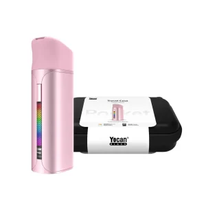 Yocan Black Pocket Vaporizer Travel Case Kit - Pink
