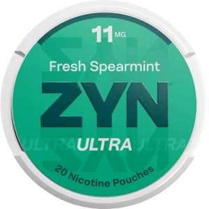ZYN Ultra Nicotine Pouches - 1PK - Fresh Spearmint 11MG