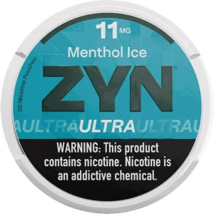 ZYN Ultra Nicotine Pouches - 1PK - Menthol Ice 11MG