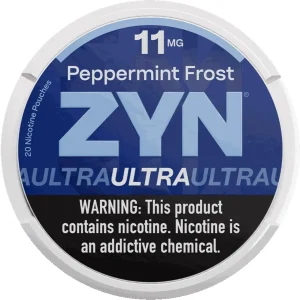 ZYN Ultra Nicotine Pouches - 1PK - Peppermint Frost 11MG