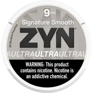 ZYN Ultra Nicotine Pouches - 1PK - Signature Smooth 9MG