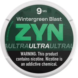 ZYN Ultra Nicotine Pouches - 1PK - Wintergreen Blast 9MG